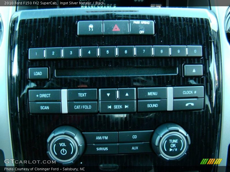 Ingot Silver Metallic / Black 2010 Ford F150 FX2 SuperCab