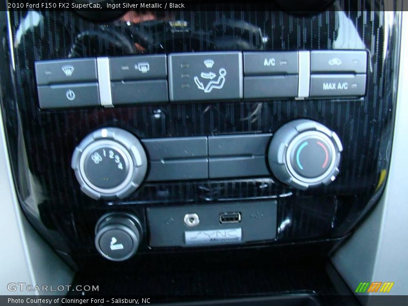 Ingot Silver Metallic / Black 2010 Ford F150 FX2 SuperCab