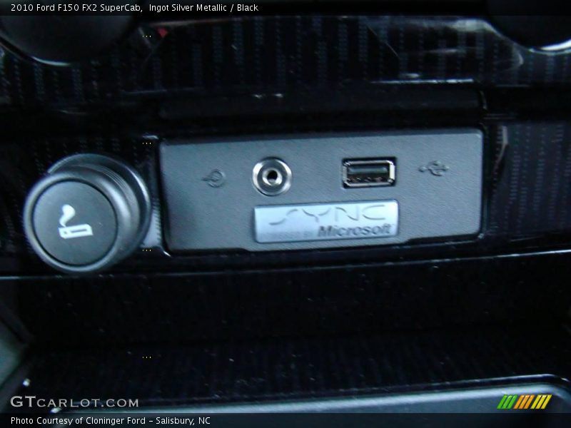 Ingot Silver Metallic / Black 2010 Ford F150 FX2 SuperCab