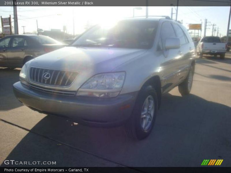 Millenium Silver Metallic / Black 2003 Lexus RX 300