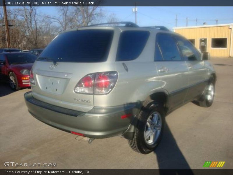 Millenium Silver Metallic / Black 2003 Lexus RX 300