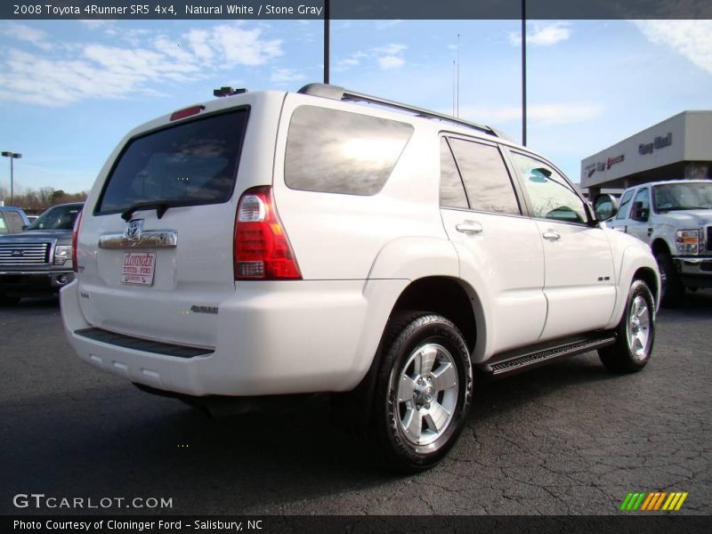 Natural White / Stone Gray 2008 Toyota 4Runner SR5 4x4