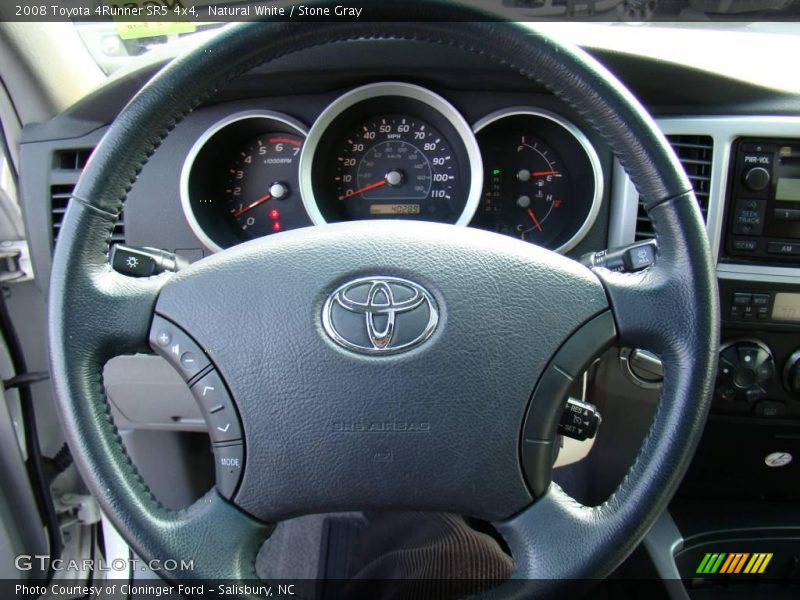 Natural White / Stone Gray 2008 Toyota 4Runner SR5 4x4