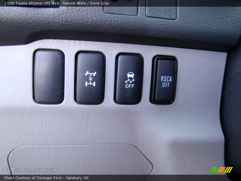 Natural White / Stone Gray 2008 Toyota 4Runner SR5 4x4