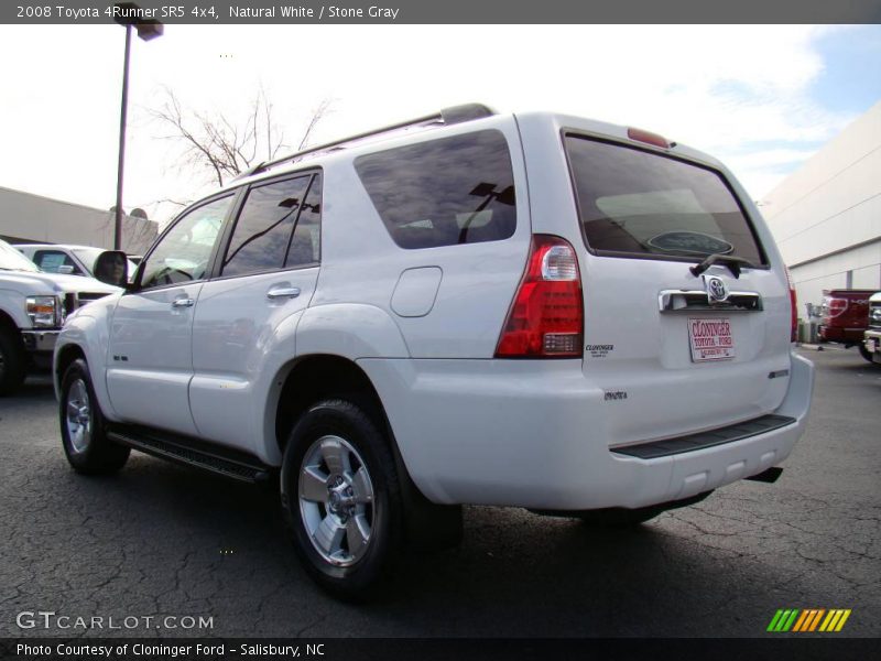 Natural White / Stone Gray 2008 Toyota 4Runner SR5 4x4