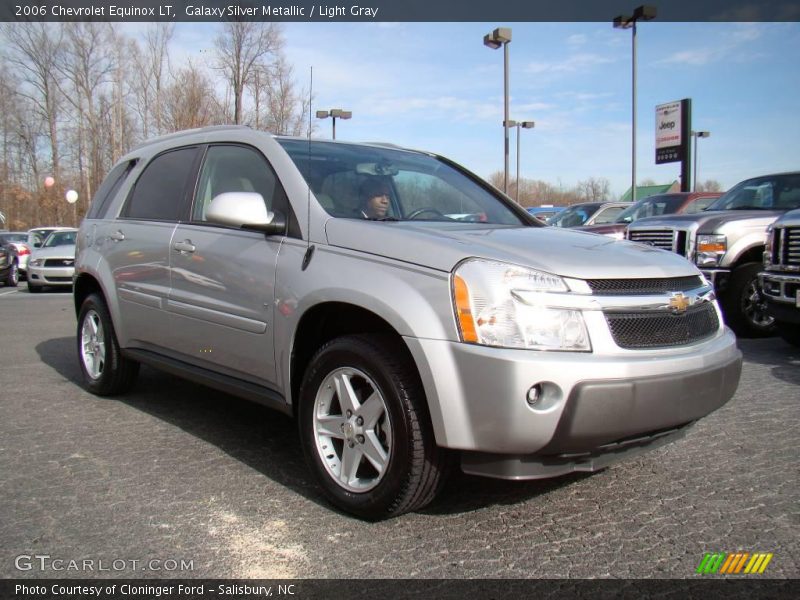 Galaxy Silver Metallic / Light Gray 2006 Chevrolet Equinox LT