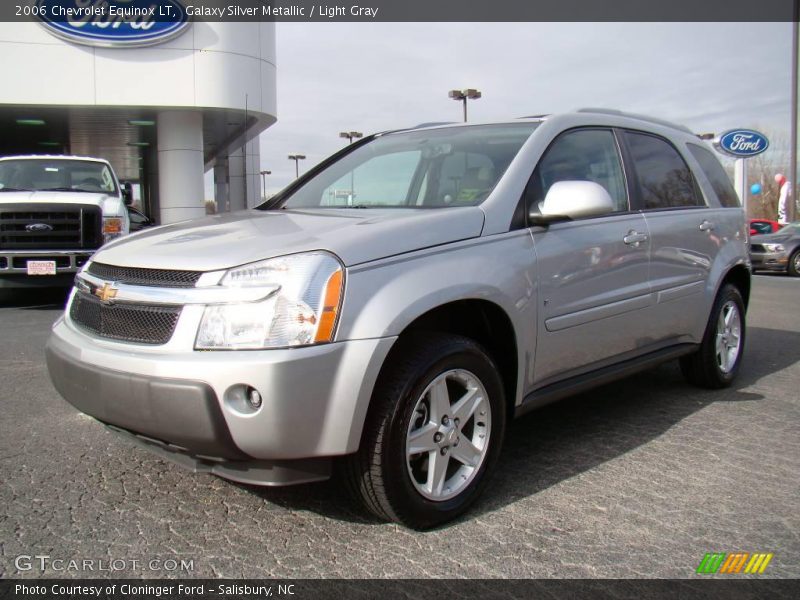 Galaxy Silver Metallic / Light Gray 2006 Chevrolet Equinox LT
