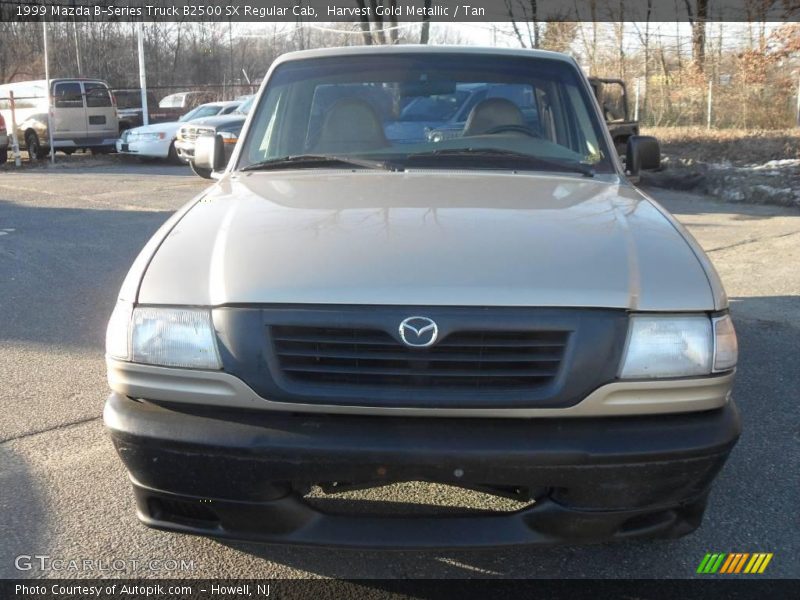 Harvest Gold Metallic / Tan 1999 Mazda B-Series Truck B2500 SX Regular Cab