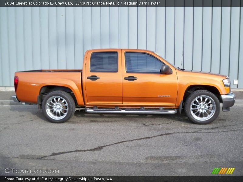  2004 Colorado LS Crew Cab Sunburst Orange Metallic