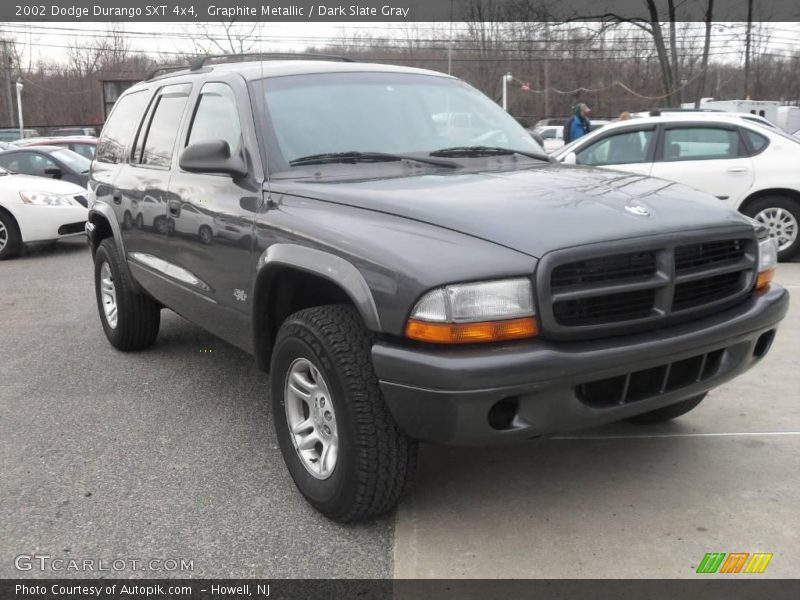 Graphite Metallic / Dark Slate Gray 2002 Dodge Durango SXT 4x4