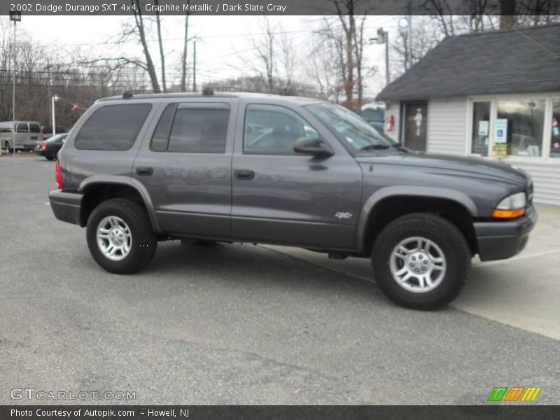 Graphite Metallic / Dark Slate Gray 2002 Dodge Durango SXT 4x4