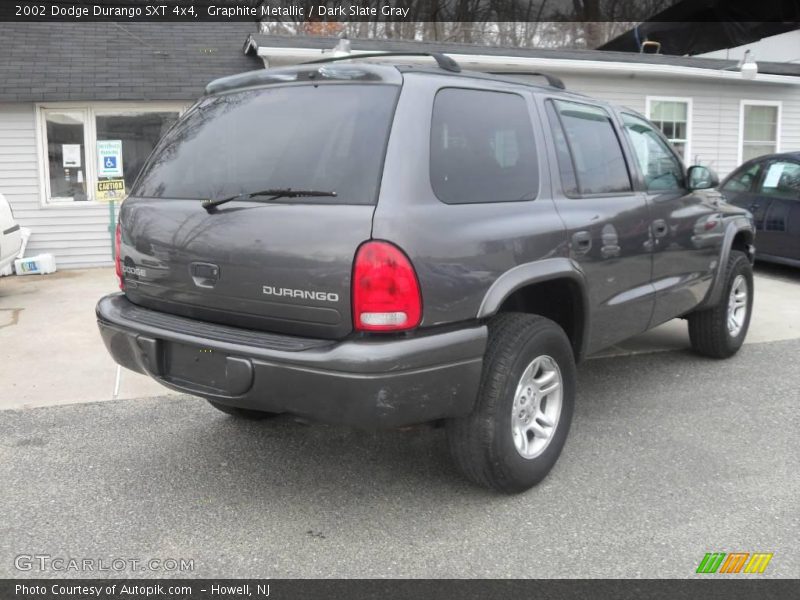 Graphite Metallic / Dark Slate Gray 2002 Dodge Durango SXT 4x4
