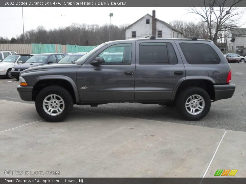 Graphite Metallic / Dark Slate Gray 2002 Dodge Durango SXT 4x4