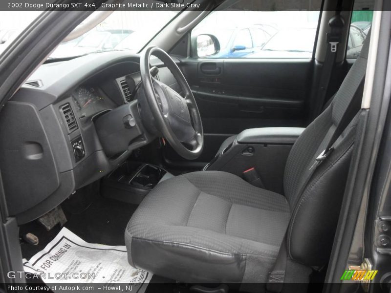 Graphite Metallic / Dark Slate Gray 2002 Dodge Durango SXT 4x4