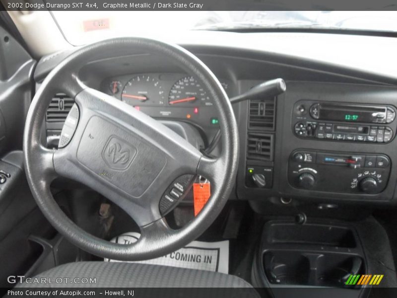 Graphite Metallic / Dark Slate Gray 2002 Dodge Durango SXT 4x4