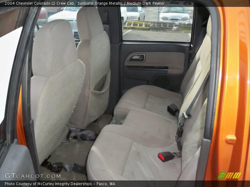 Rear Seat of 2004 Colorado LS Crew Cab