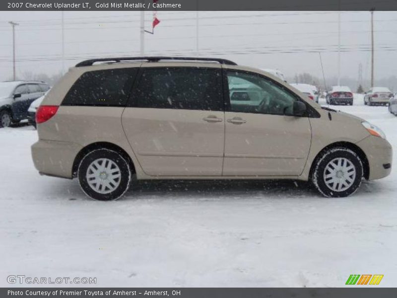 Gold Mist Metallic / Cashmere 2007 Chevrolet Uplander LT