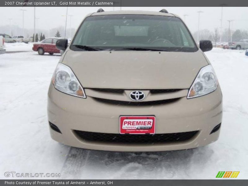 Gold Mist Metallic / Cashmere 2007 Chevrolet Uplander LT
