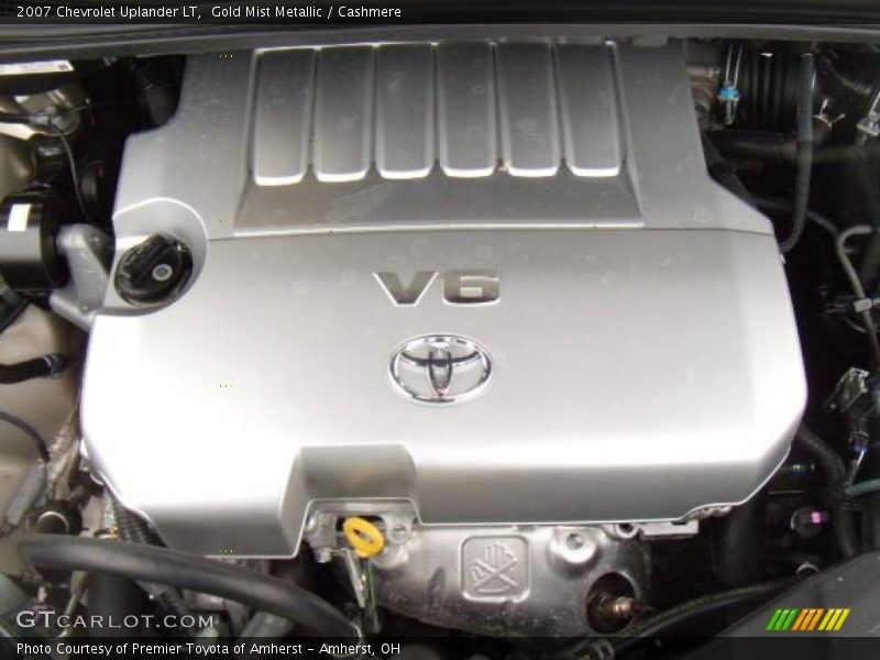 Gold Mist Metallic / Cashmere 2007 Chevrolet Uplander LT