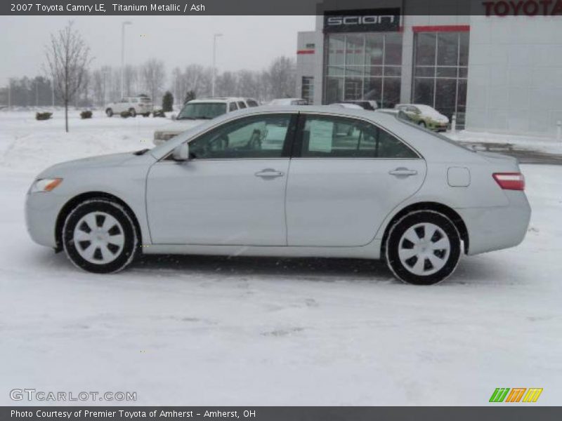 Titanium Metallic / Ash 2007 Toyota Camry LE