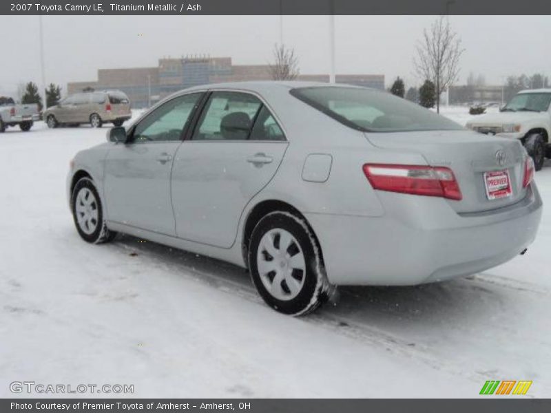 Titanium Metallic / Ash 2007 Toyota Camry LE