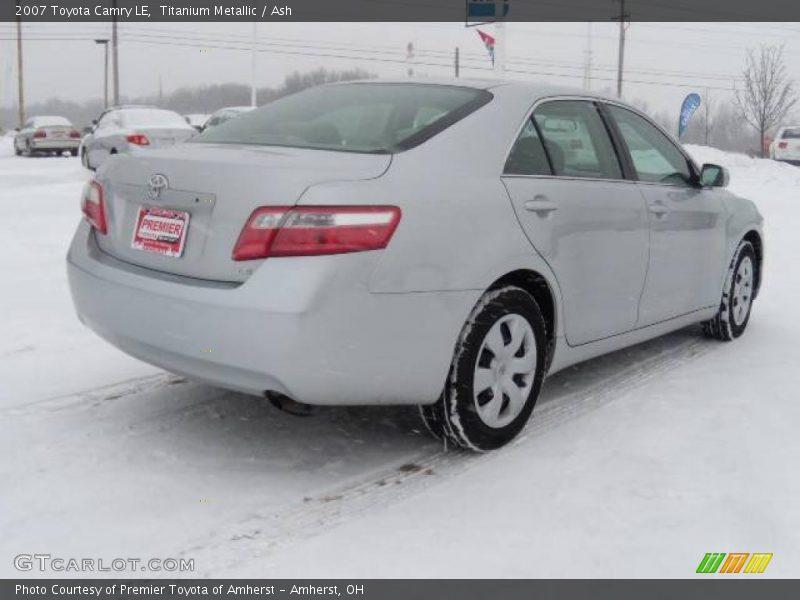 Titanium Metallic / Ash 2007 Toyota Camry LE