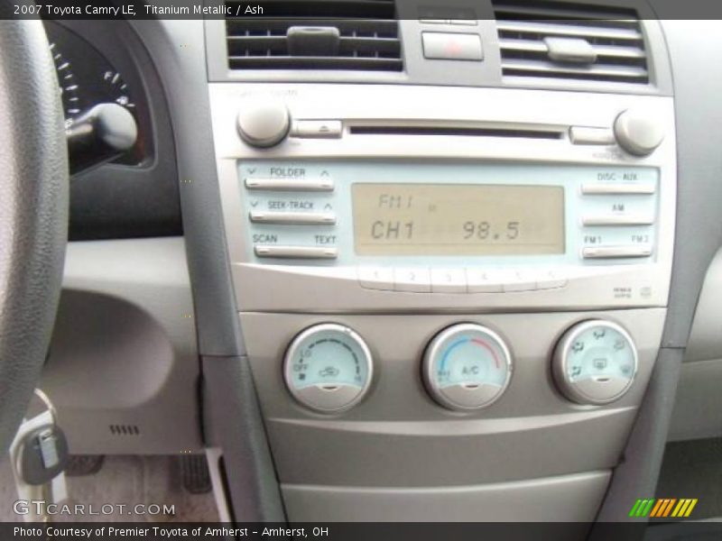 Titanium Metallic / Ash 2007 Toyota Camry LE