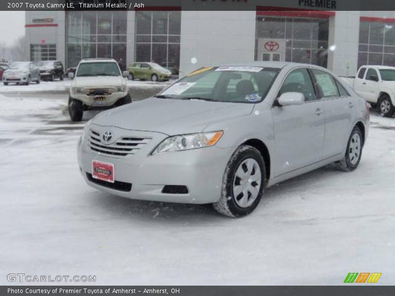 Titanium Metallic / Ash 2007 Toyota Camry LE