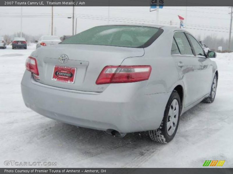 Titanium Metallic / Ash 2007 Toyota Camry LE
