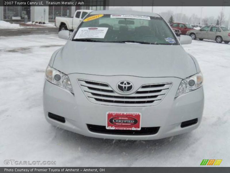 Titanium Metallic / Ash 2007 Toyota Camry LE