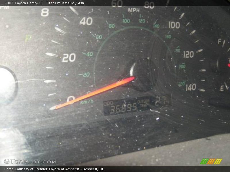 Titanium Metallic / Ash 2007 Toyota Camry LE