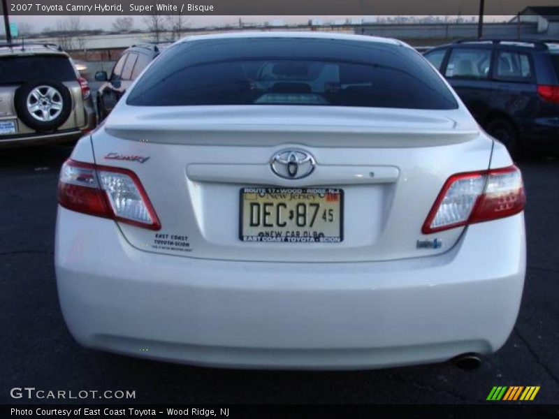 Super White / Bisque 2007 Toyota Camry Hybrid