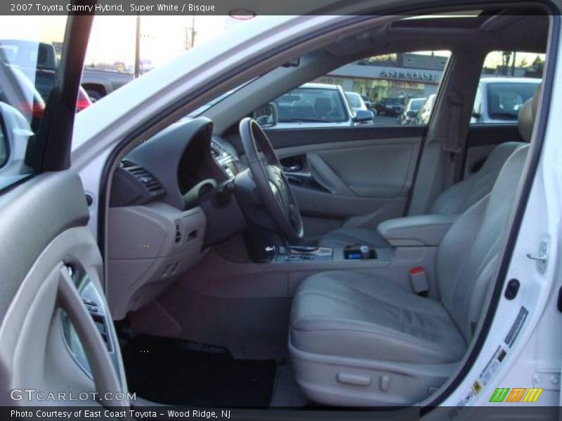Super White / Bisque 2007 Toyota Camry Hybrid