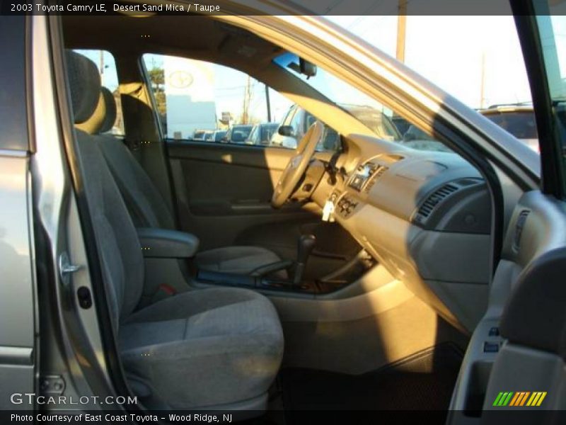 Desert Sand Mica / Taupe 2003 Toyota Camry LE