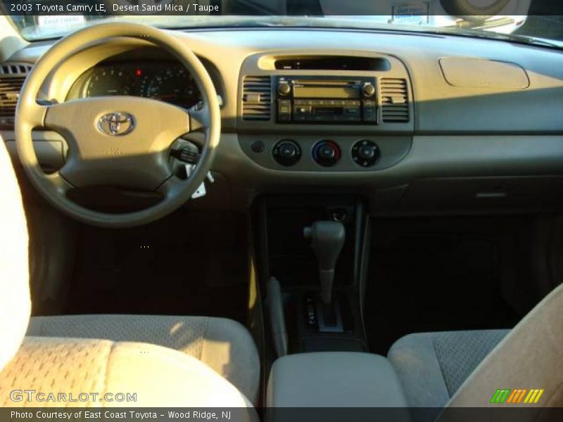 Desert Sand Mica / Taupe 2003 Toyota Camry LE