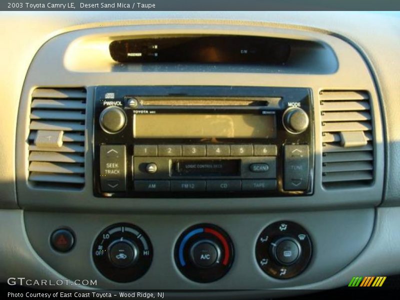 Desert Sand Mica / Taupe 2003 Toyota Camry LE