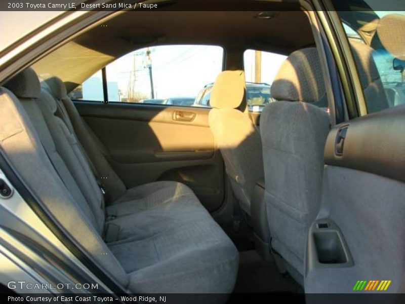 Desert Sand Mica / Taupe 2003 Toyota Camry LE