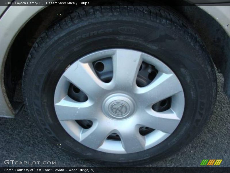 Desert Sand Mica / Taupe 2003 Toyota Camry LE