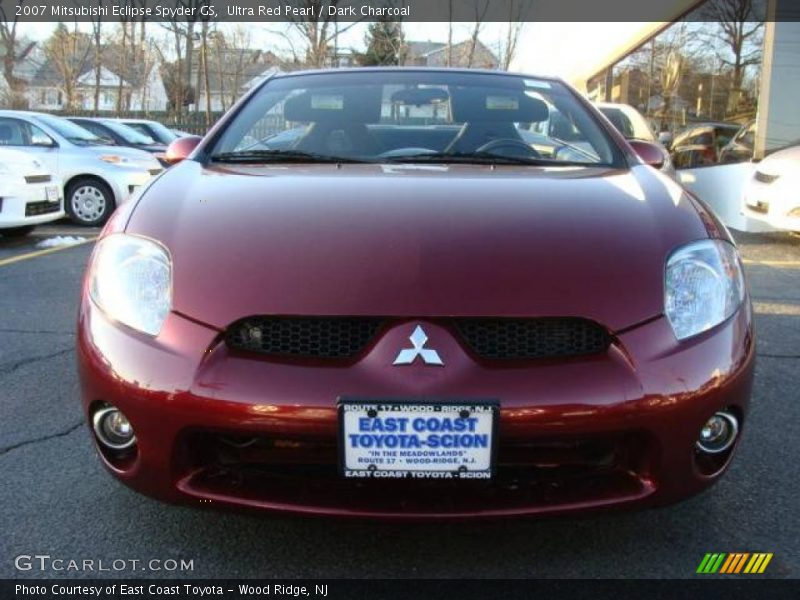 Ultra Red Pearl / Dark Charcoal 2007 Mitsubishi Eclipse Spyder GS