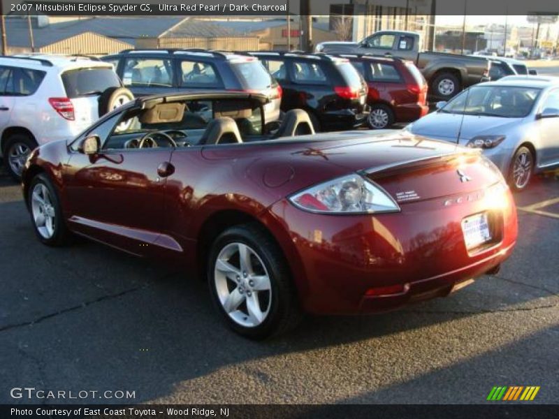 Ultra Red Pearl / Dark Charcoal 2007 Mitsubishi Eclipse Spyder GS