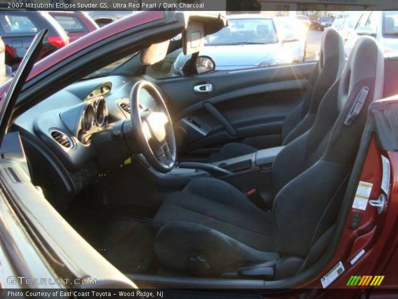 Ultra Red Pearl / Dark Charcoal 2007 Mitsubishi Eclipse Spyder GS