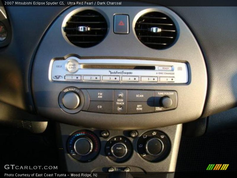 Ultra Red Pearl / Dark Charcoal 2007 Mitsubishi Eclipse Spyder GS