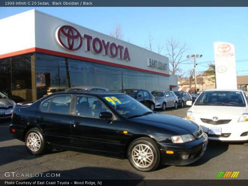 Black Obsidian / Black 1999 Infiniti G 20 Sedan