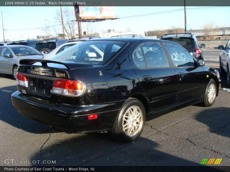 Black Obsidian / Black 1999 Infiniti G 20 Sedan