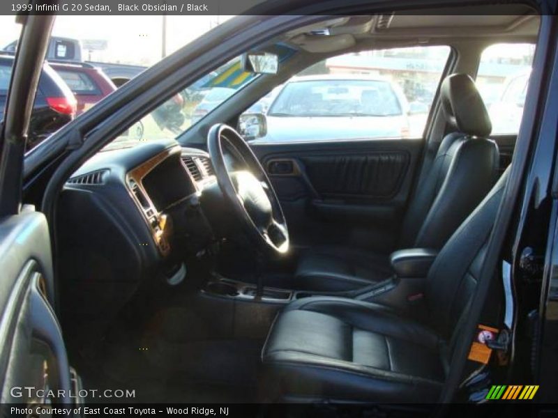 Black Obsidian / Black 1999 Infiniti G 20 Sedan