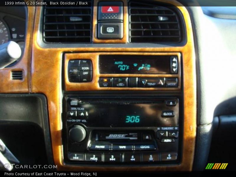 Black Obsidian / Black 1999 Infiniti G 20 Sedan