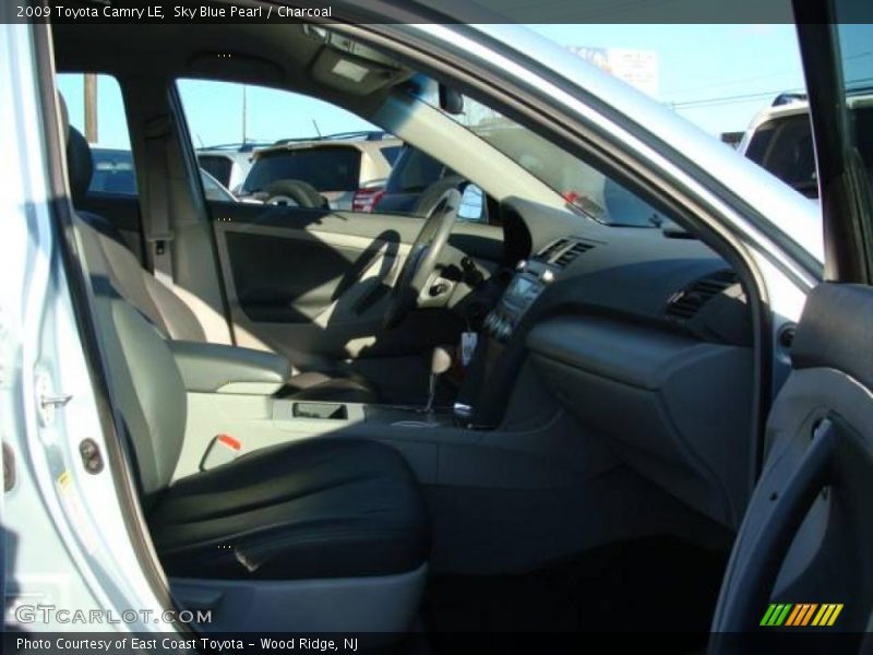 Sky Blue Pearl / Charcoal 2009 Toyota Camry LE