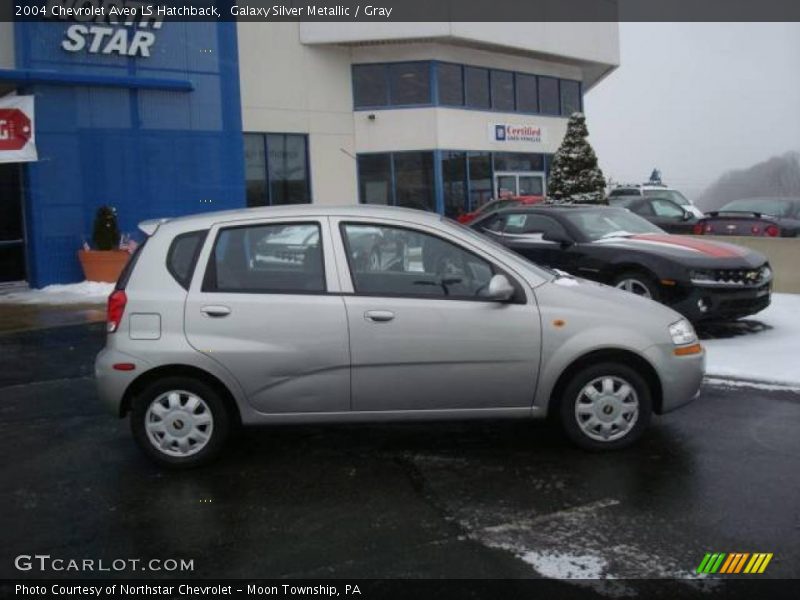 Galaxy Silver Metallic / Gray 2004 Chevrolet Aveo LS Hatchback