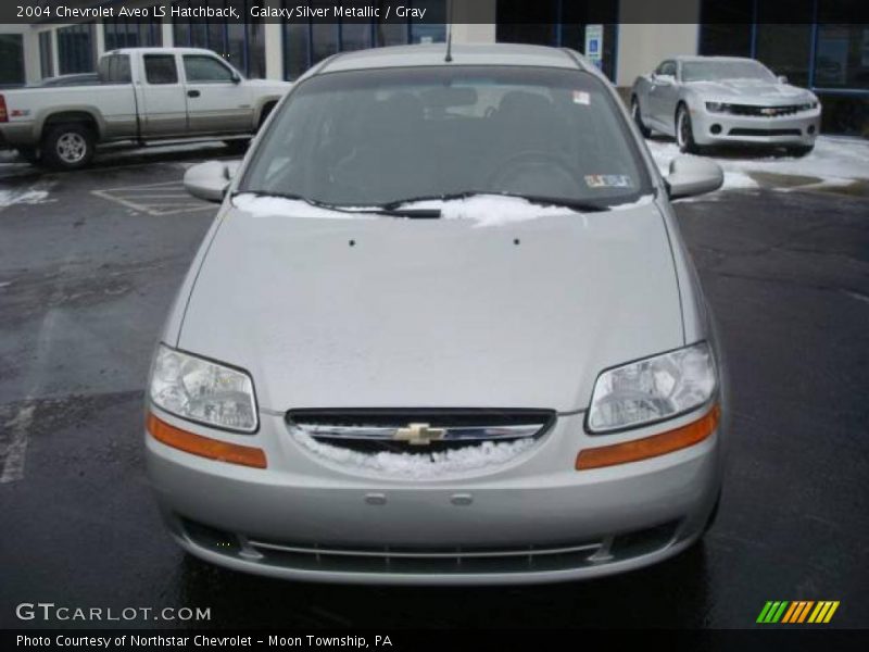 Galaxy Silver Metallic / Gray 2004 Chevrolet Aveo LS Hatchback