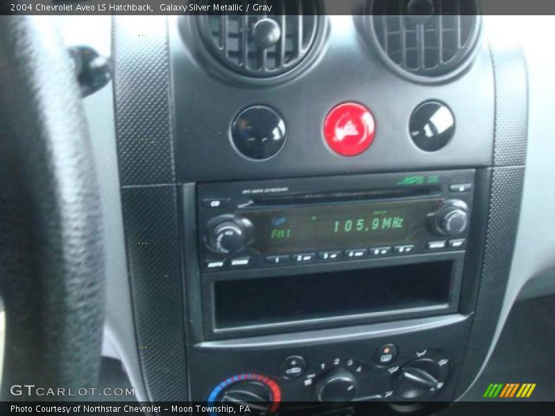 Galaxy Silver Metallic / Gray 2004 Chevrolet Aveo LS Hatchback
